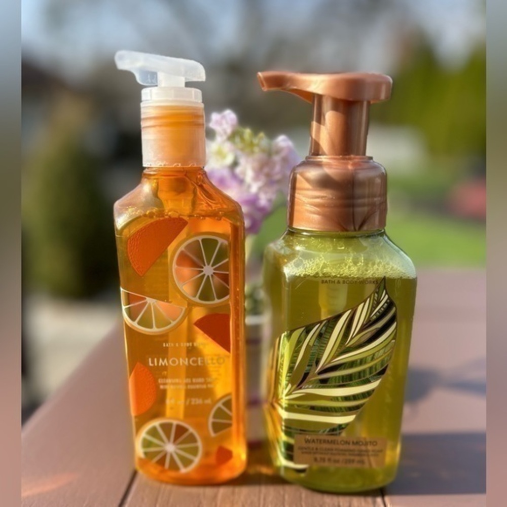 Bath and body Works set of two hand soaps